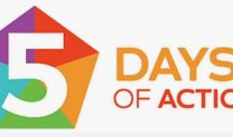 five days of action logo